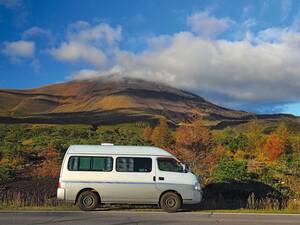 Es sind nur Wolken, die uns vorgaukeln, der Mount Norikura sei ein aktiver Vulkan, aber er könnte es wieder werden.