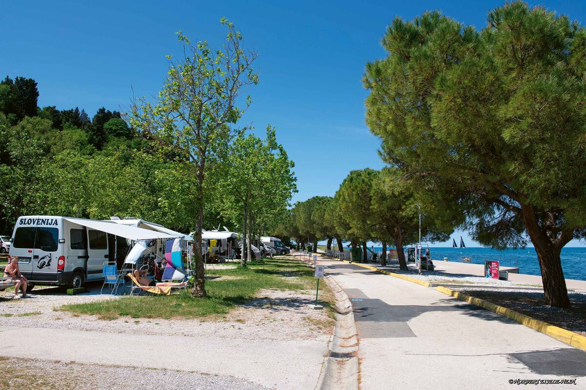La Slov nie Gros Plan Sur Un Petit Pays Autocaravane