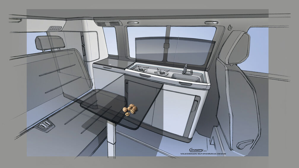 Neuer VW T6.1 California