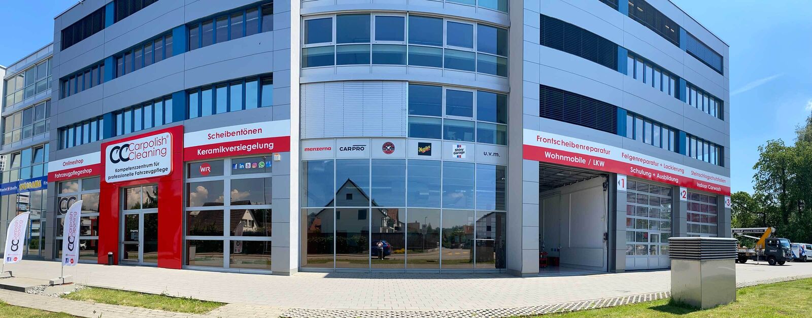 Seit Mai 2021 ist die Carpolish and Cleaning Meyer GmbH am neuen Firmensitz in Oftringen und hat dort auch zwei Indoor-Autowaschplätze.