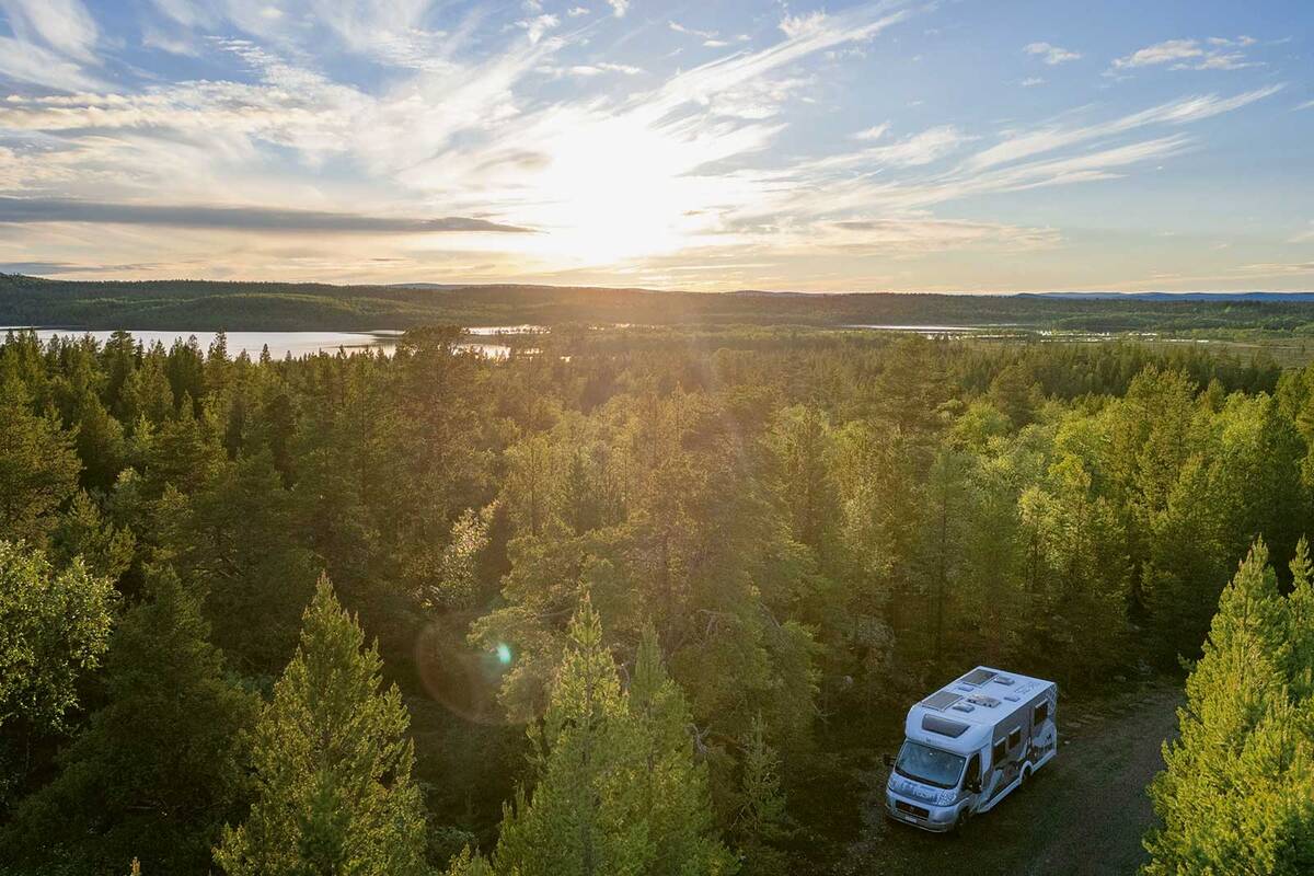 Nach den Eindrücken an der norwegisch-russischen Grenze sind wir froh, wieder in entspannter Umgebung die Rückreise durch Finnland anzutreten.