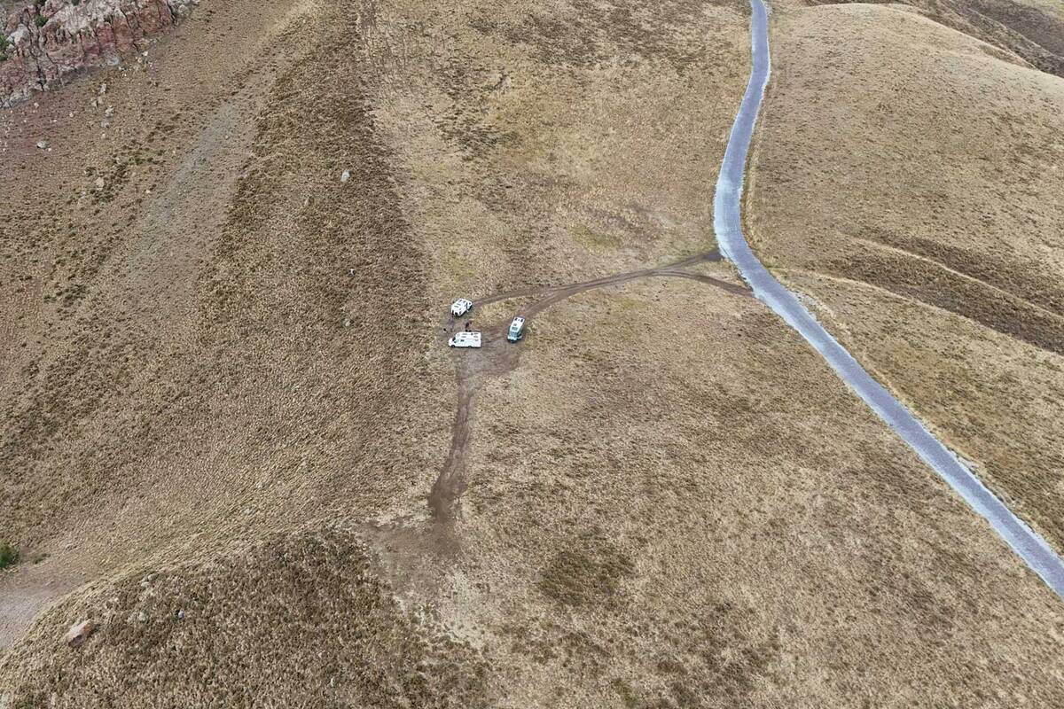 Einsame Stellplätze im Bergland sind auch heute noch möglich.