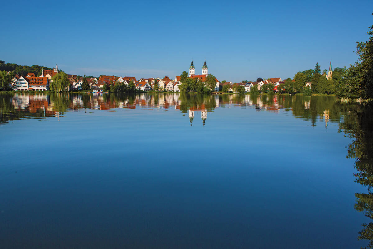 Bad Waldsee hat mit dem Hymer-Museum, der Therme und Stellplatz ein interessantes Angebot für Caravaningfans.