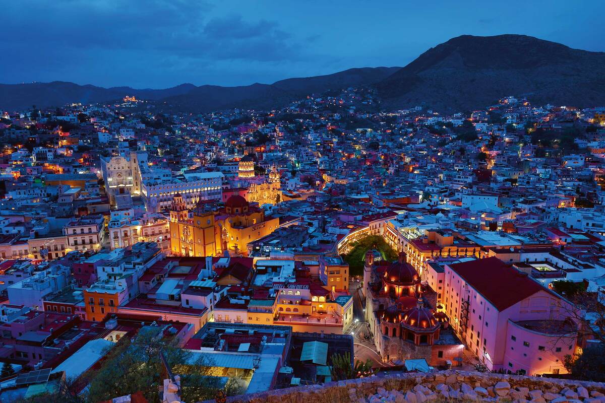 Guanajuato ist eine der legendären Silberstädte Mexikos. Sie liegt in einem Gebirgstal auf rund 2000 Meter über Meer.