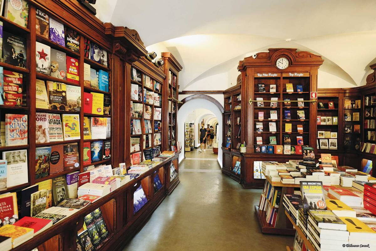 Die «Livraria Bert-rand», gegründet 1732, gilt als ältester Buchladen der Welt.