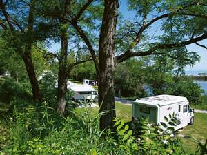 Idyllischer Aufenthalt im Kamp Lucija.