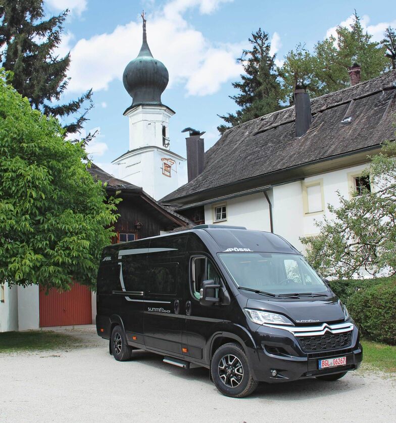 Der brandneue Pössl Summit Shine 640 R.