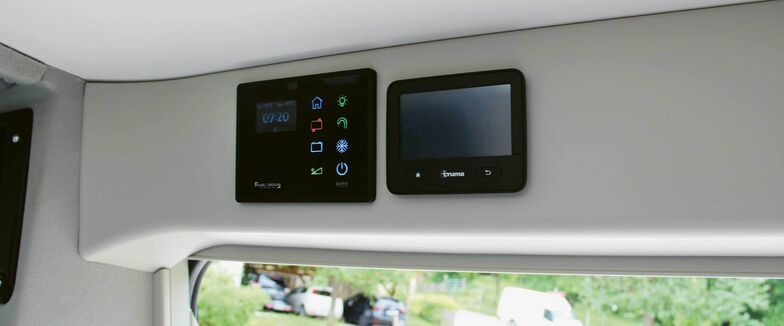 Neues Kontrollpanel, neues Elektrokonzept. 