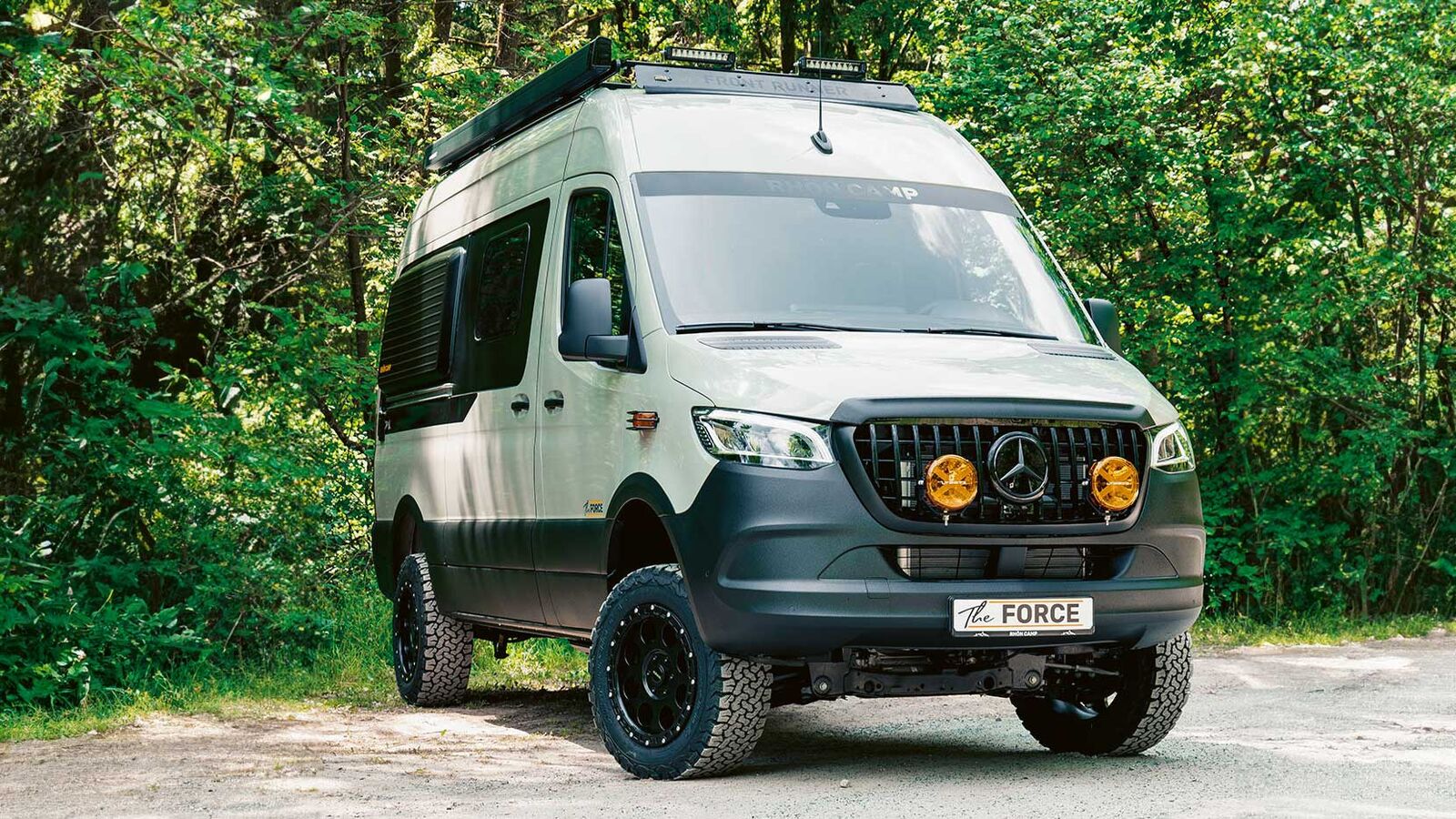 Der Rhön Camp Force auf Basis des Mercedes Sprinter.