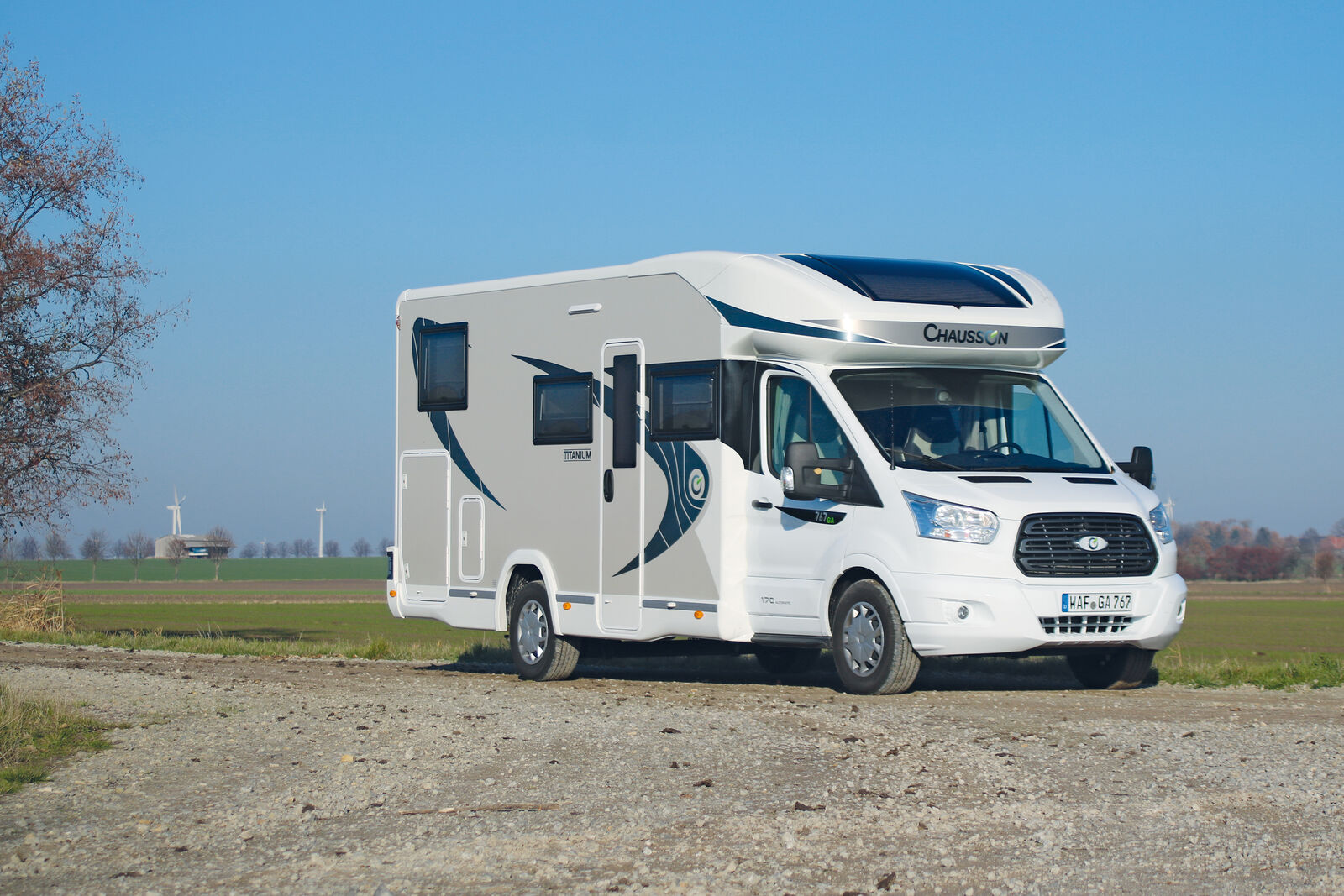 Der 7,19 Meter lange Chausson Titanium 767 GA glänzt mit problemlosen Fahreigenschaften und genug Motorpower.