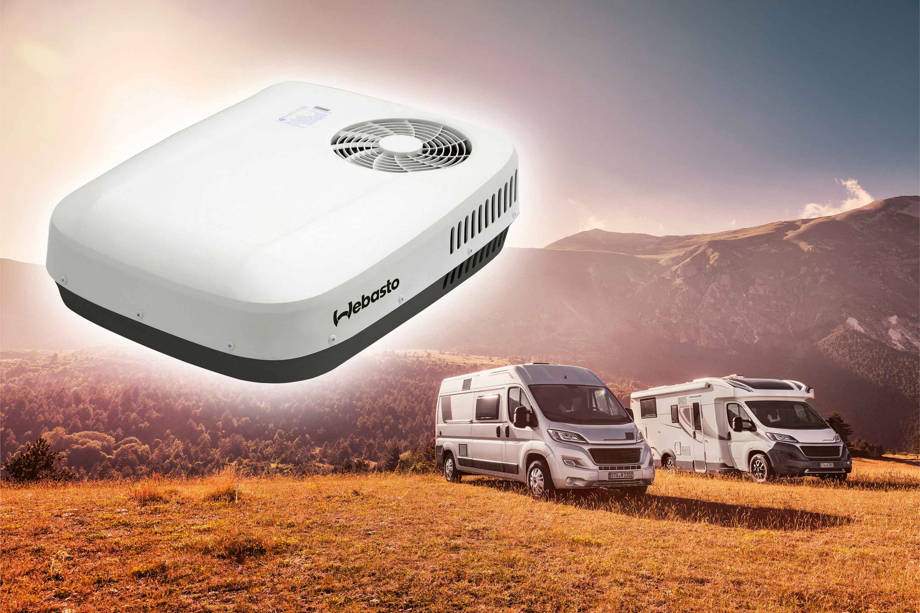 Klimaanlage asto Cool Top Trail 28 Wohnmobil und Caravan